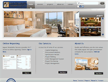Tablet Screenshot of jaguarhospitality.com